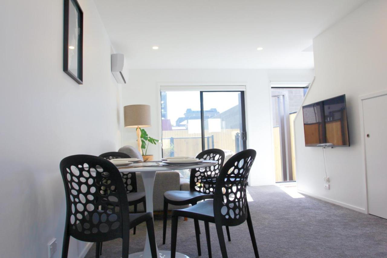 City Park Townhouse Christchurch Eksteriør bilde